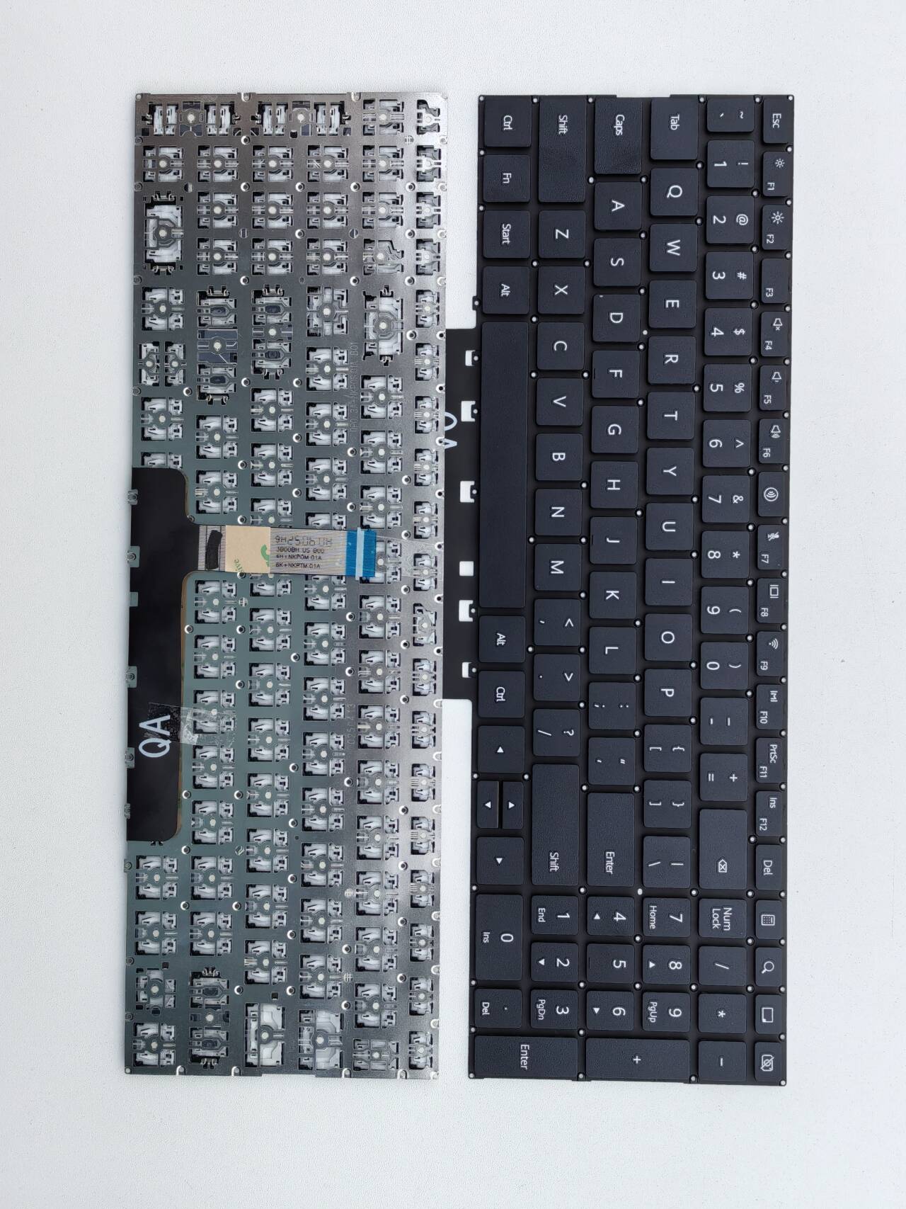 Picture of New Replacement Laptop Keyboard For HUAWEI D16/vertical cable/MateBook D16 RLEF-16 RLEFG-16 BLACK (OEM) US Layout